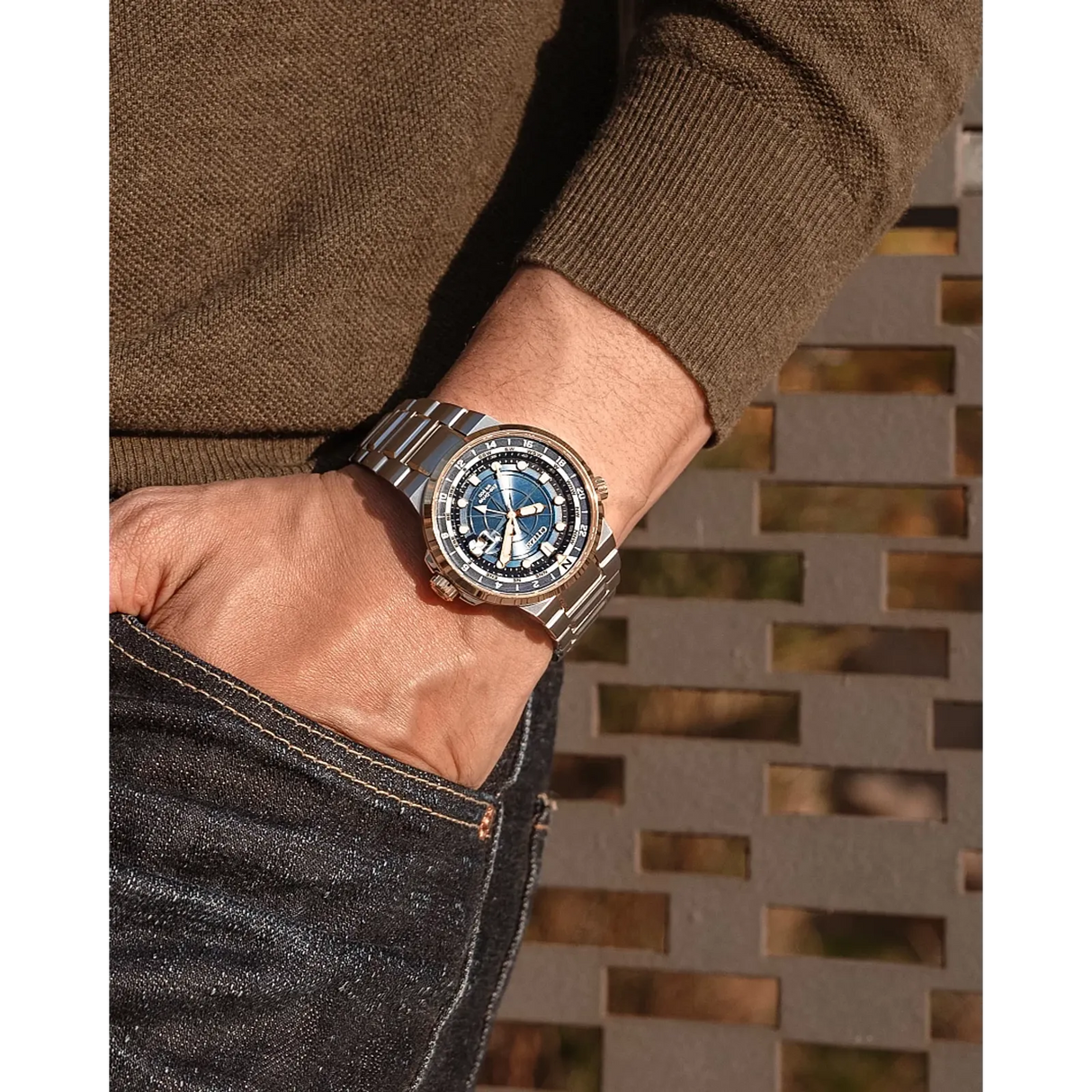 BJ7144-52L Reloj Citizen Endeavor de hombre pulsera de metal