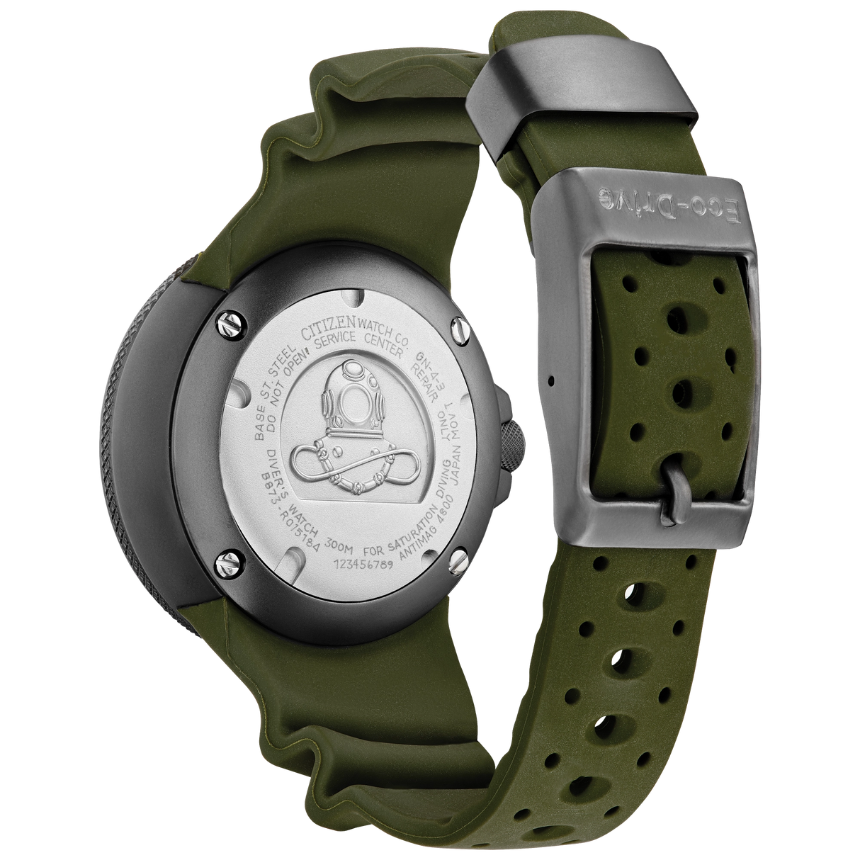 BJ8057-09X Reloj Citizen Promaster Dive Ecozilla de hombre correa de caucho