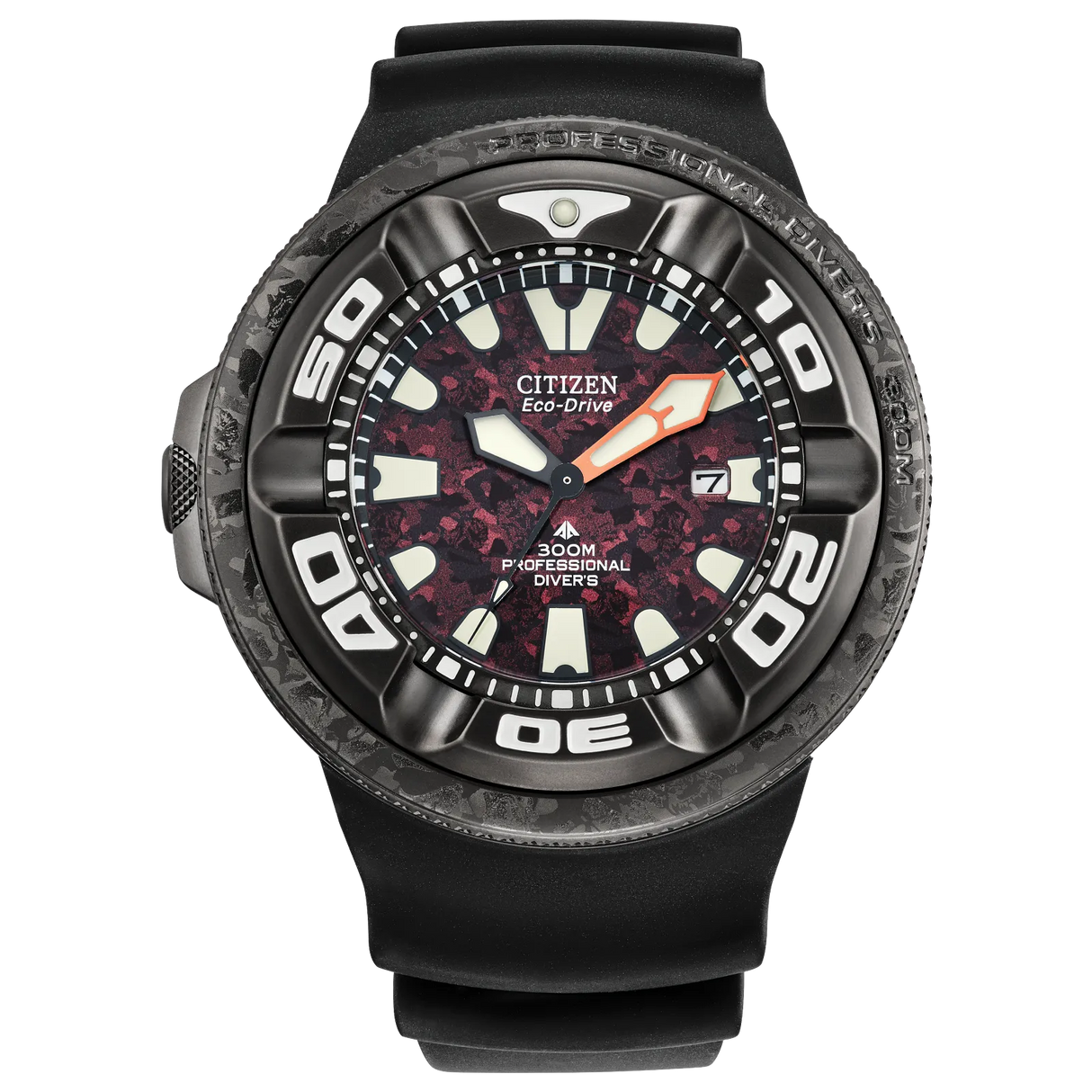 BJ8059-03Z Reloj Citizen Godzilla de hombre pulsera de caucho