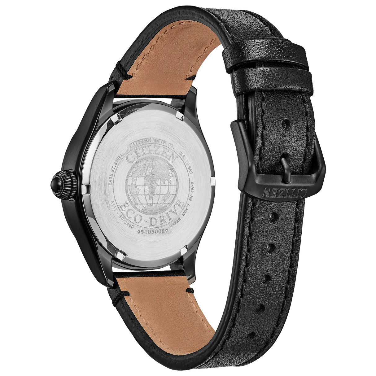 BM6835-15E Reloj Citizen Garrison de caballero pulsera de piel