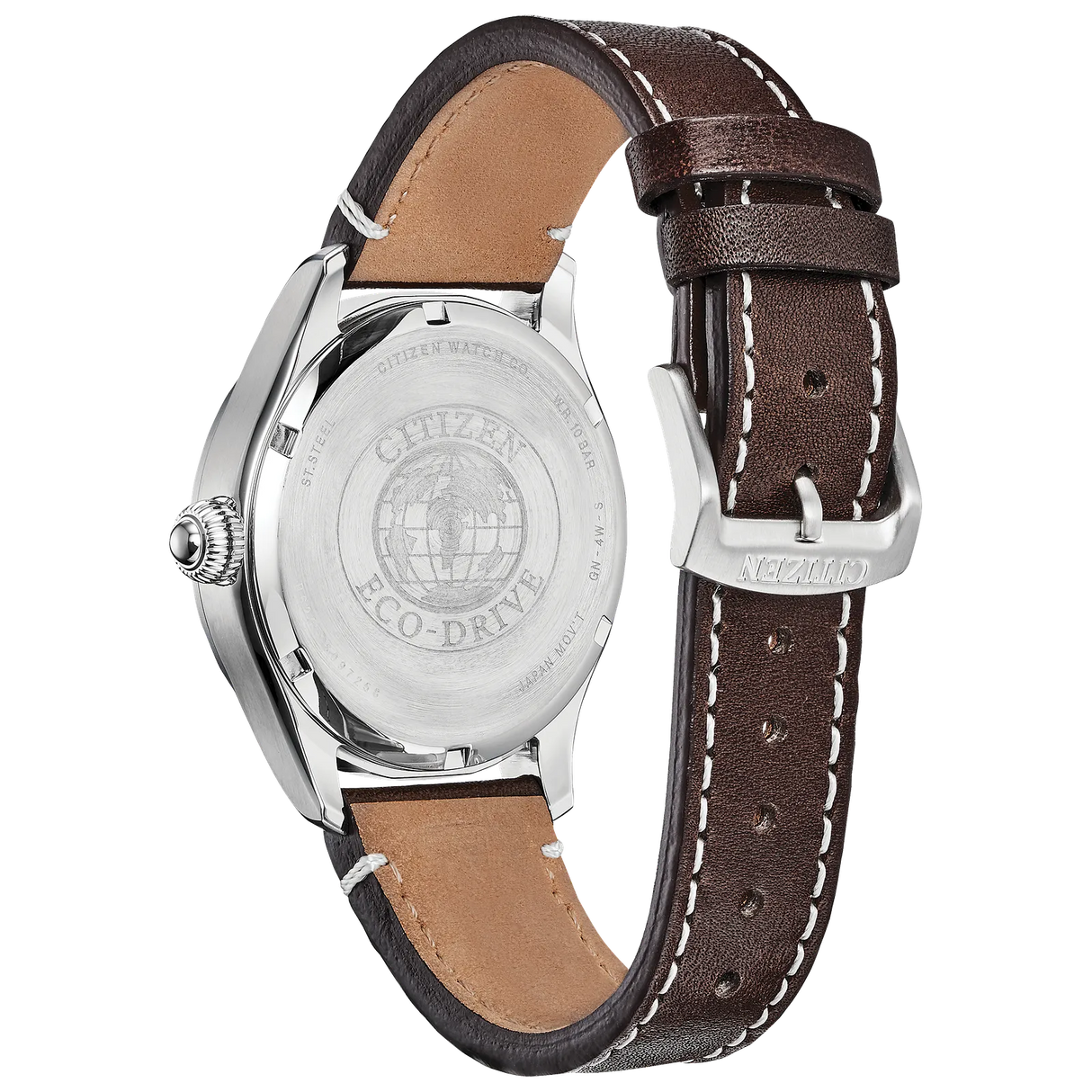 BM6838-09X Reloj Citizen Garrison de hombre pulsera de cuero