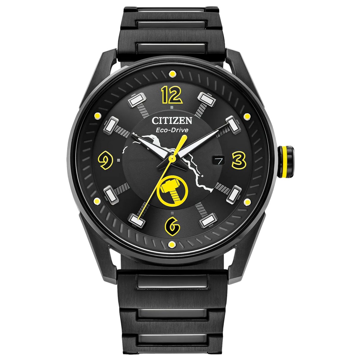 BM6987-50W Reloj Citizen Thor Edición Marvel de acero inoxidable