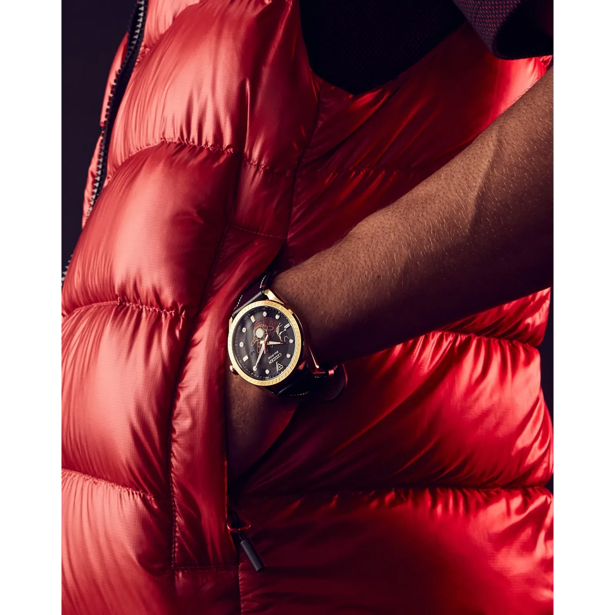 BM6992-09W Reloj Citizen Iron Man Tony Stark Marvel Edition de hombre