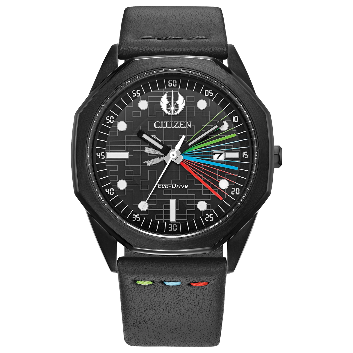 BM7498-00W Reloj Citizen Jedi Master de hombre pulsera de piel Star Wars 41 mm