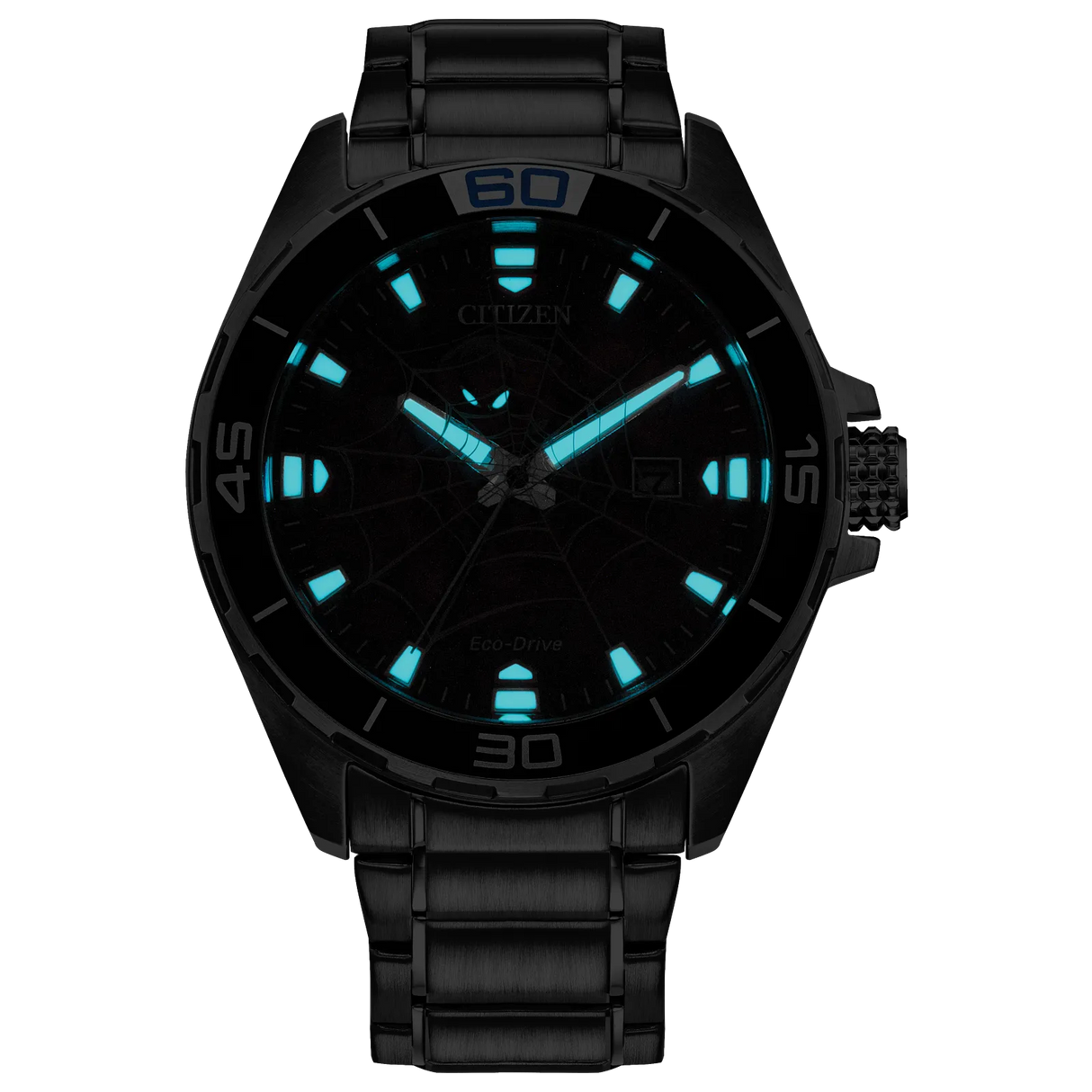 BM7610-52W Reloj Citizen Spider-Man de hombre pulsera de metal 44 mm