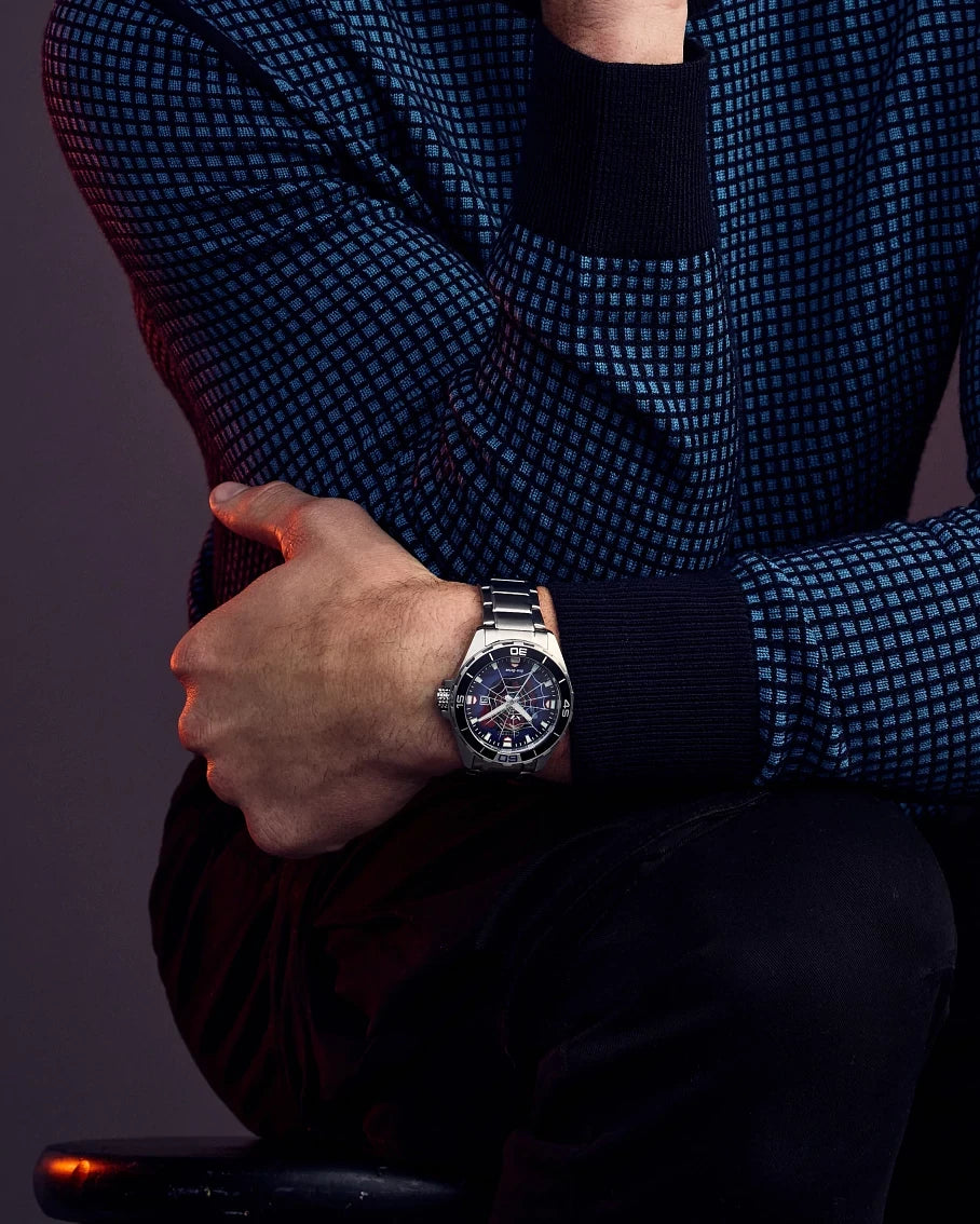 BM7610-52W Reloj Citizen Spider-Man de hombre pulsera de metal 44 mm