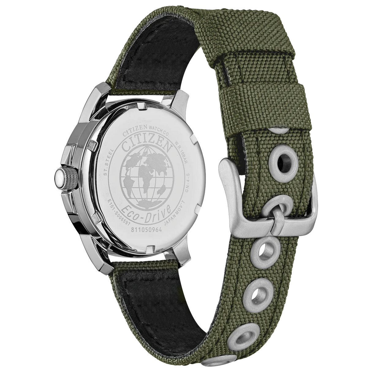 BM8180-03E Reloj Citizen Garrison de hombre pulsera de tela