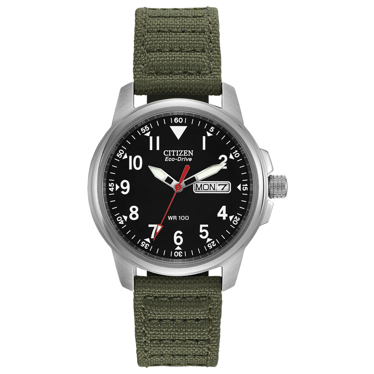 BM8180-03E Reloj Citizen Garrison de hombre pulsera de tela