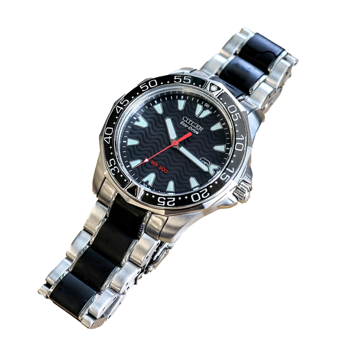 BN0030-71E Reloj Citizen Eco-Drive de caballero banda de metal