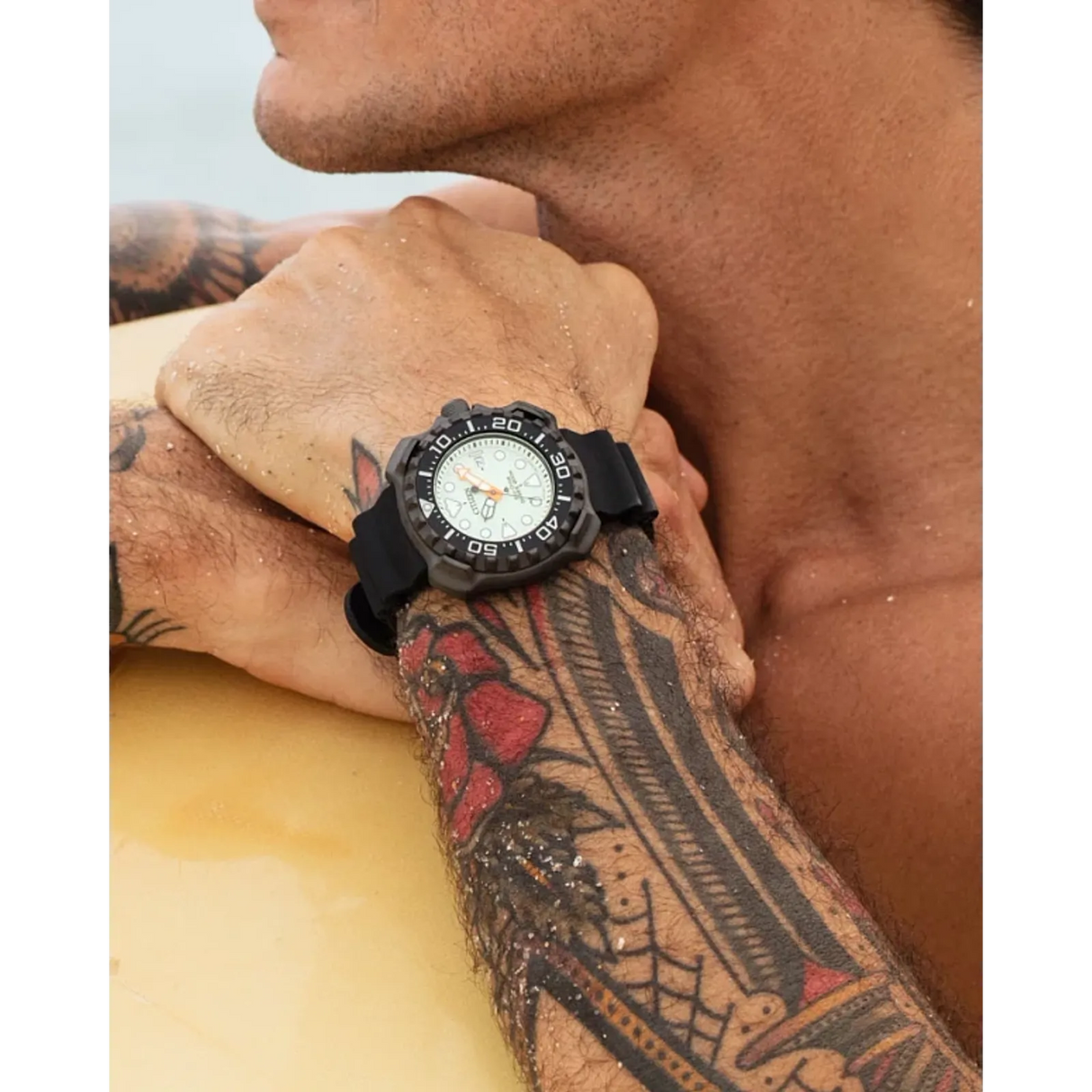 BN0227-25X Citizen Promaster Dive de caballero correa de caucho