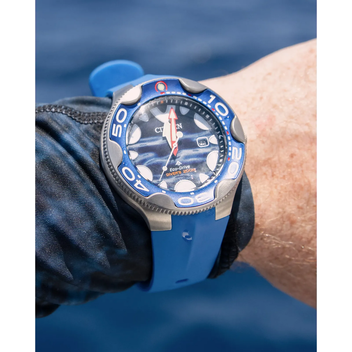 BN0238-02L Reloj Citizen Promaster Dive Blue Orca de hombre pulsera de resina