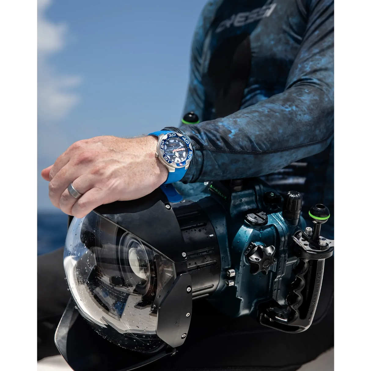 BN0238-02L Reloj Citizen Promaster Dive Blue Orca de hombre pulsera de resina