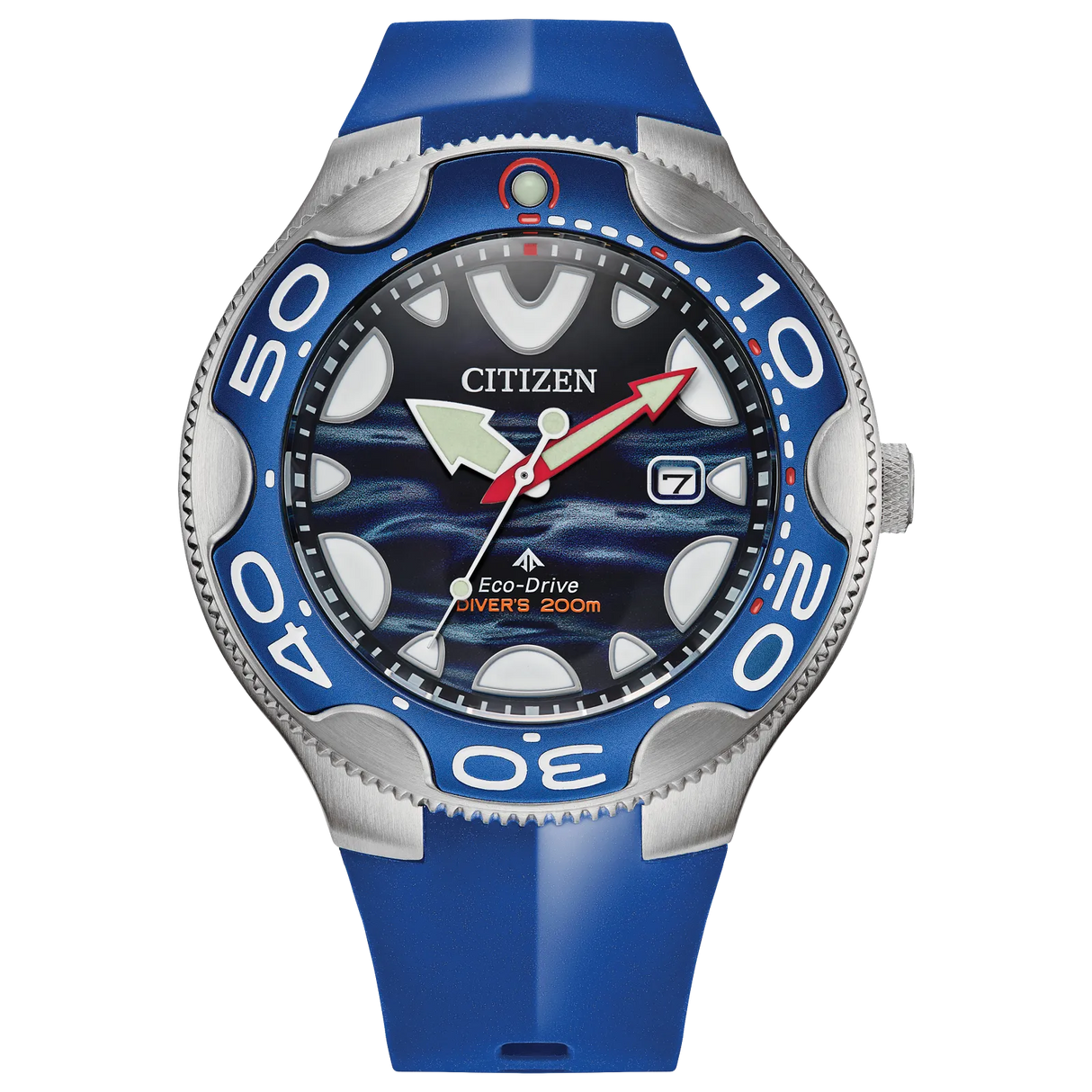 BN0238-02L Reloj Citizen Promaster Dive Blue Orca de hombre pulsera de resina