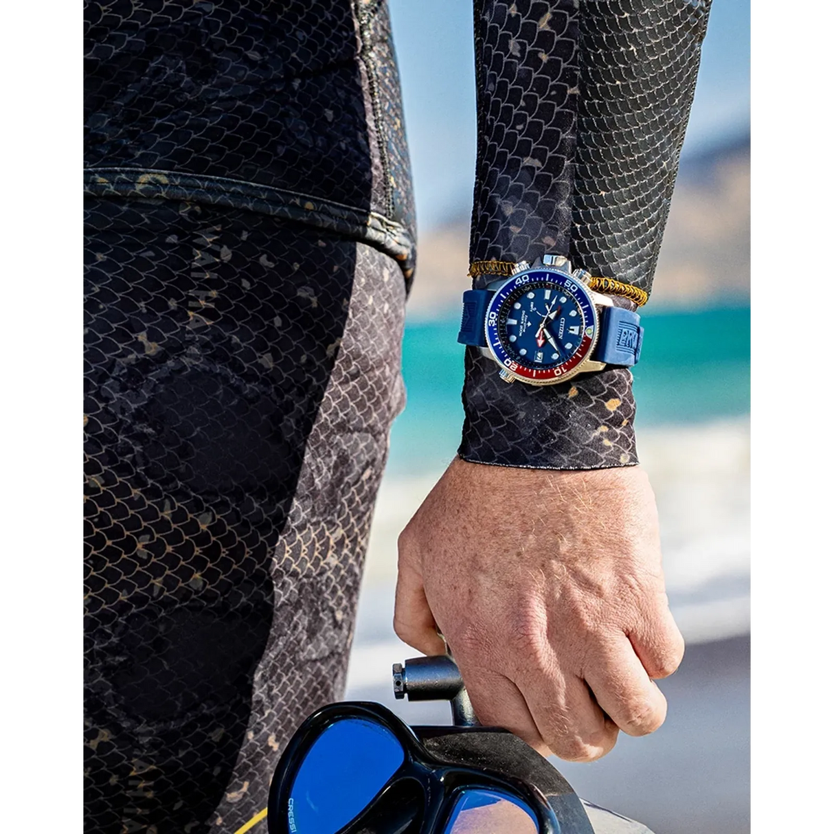 BN2038-01L Reloj Citizen Promaster Aqualand de caballero pulsera de caucho