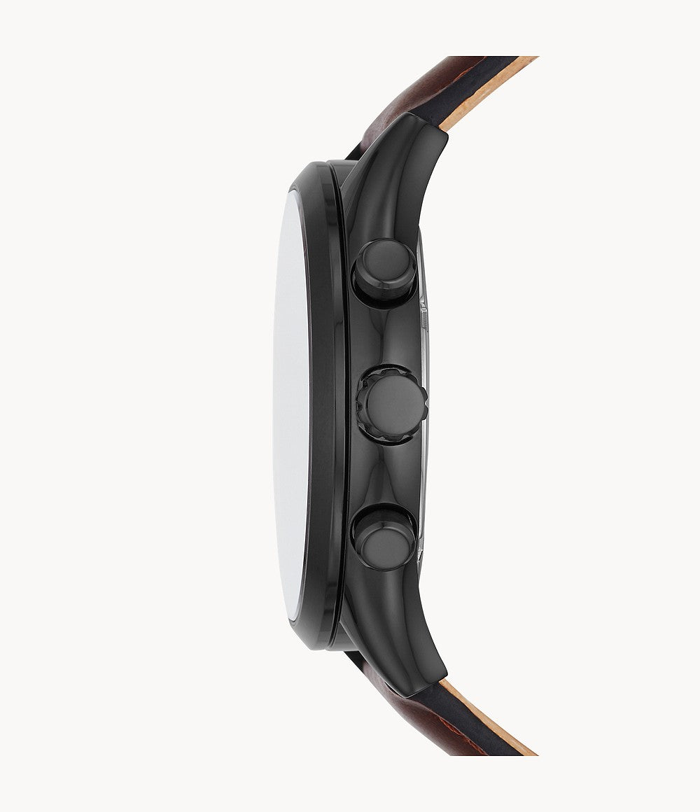 Fossil Fenmore Multifunction Reloj para Hombre Pulsera de Cuero Análogo