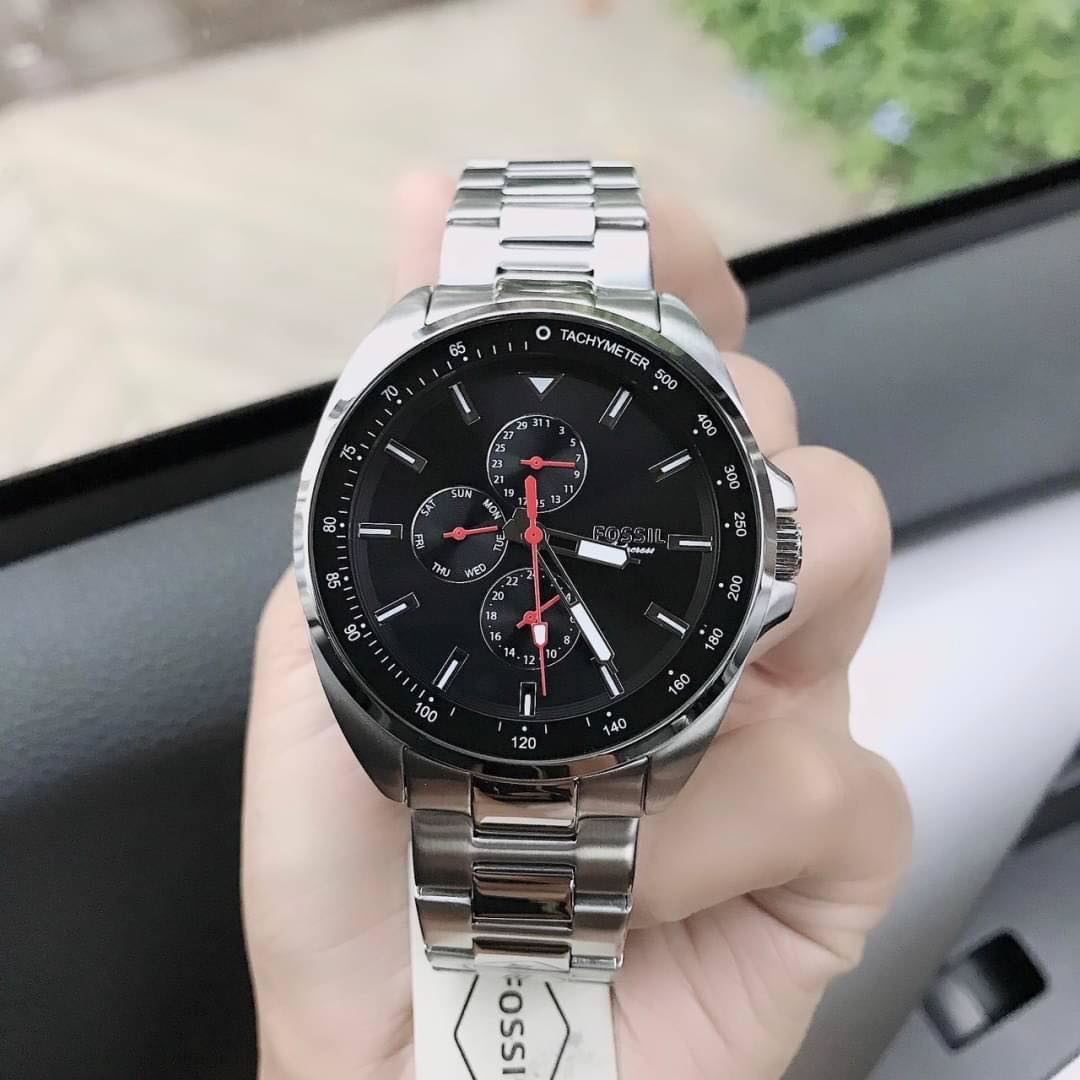 Fossil Autocross Reloj para Caballero Pulsera de Metal Análogo