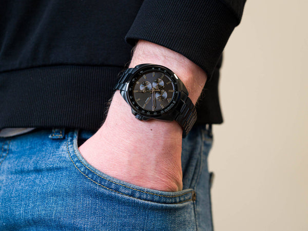 Fossil Autocross Reloj para Caballero Pulsera de Metal Análogo