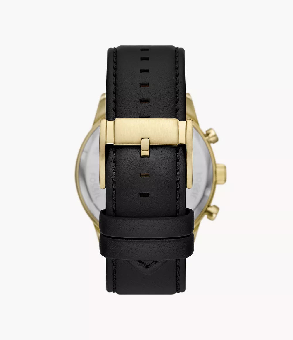 Reloj Fossil Flynn de caballero correa de cuero