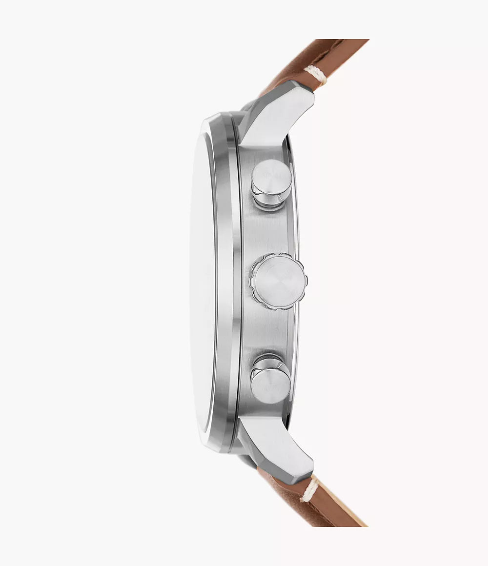 Reloj Fossil Rhett de caballero pulsera de piel