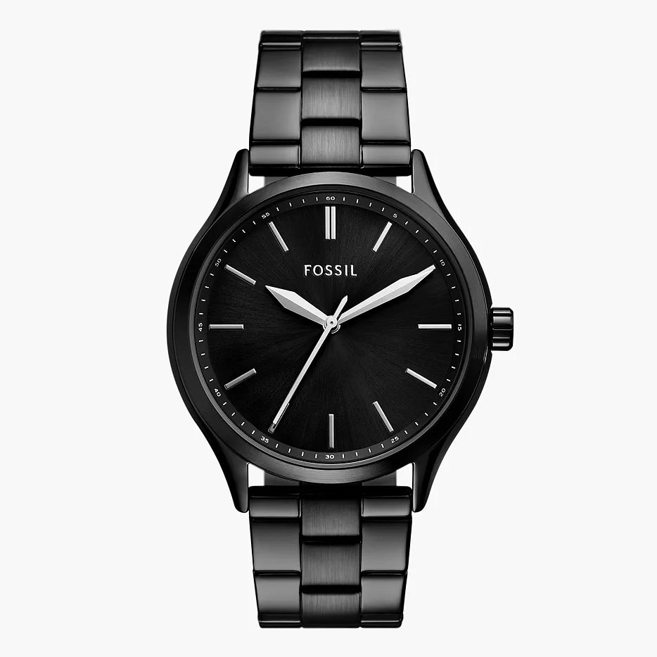 Fossil Fenmore Reloj Análogo para Hombre Pulsera de Metal