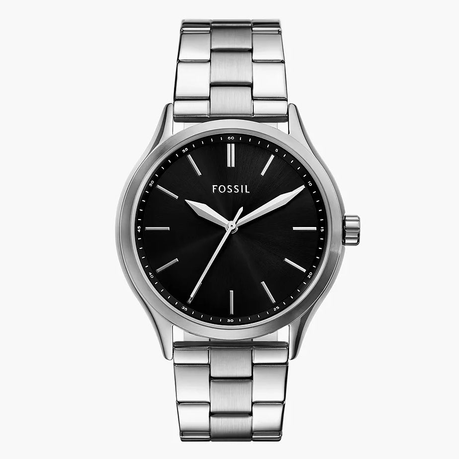 Fossil Fenmore Reloj Análogo para Hombre Pulsera de Metal