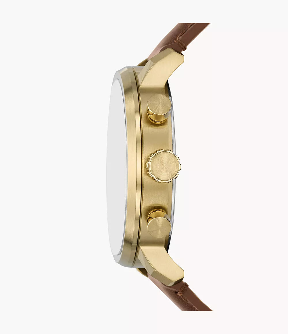 Reloj Fossil Rhett de caballero pulsera de piel