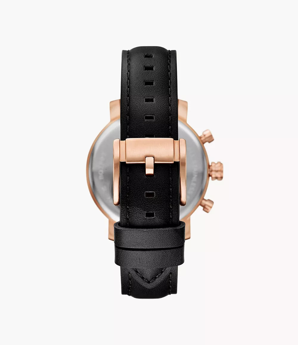 Reloj Fossil Rhett de caballero pulsera de piel