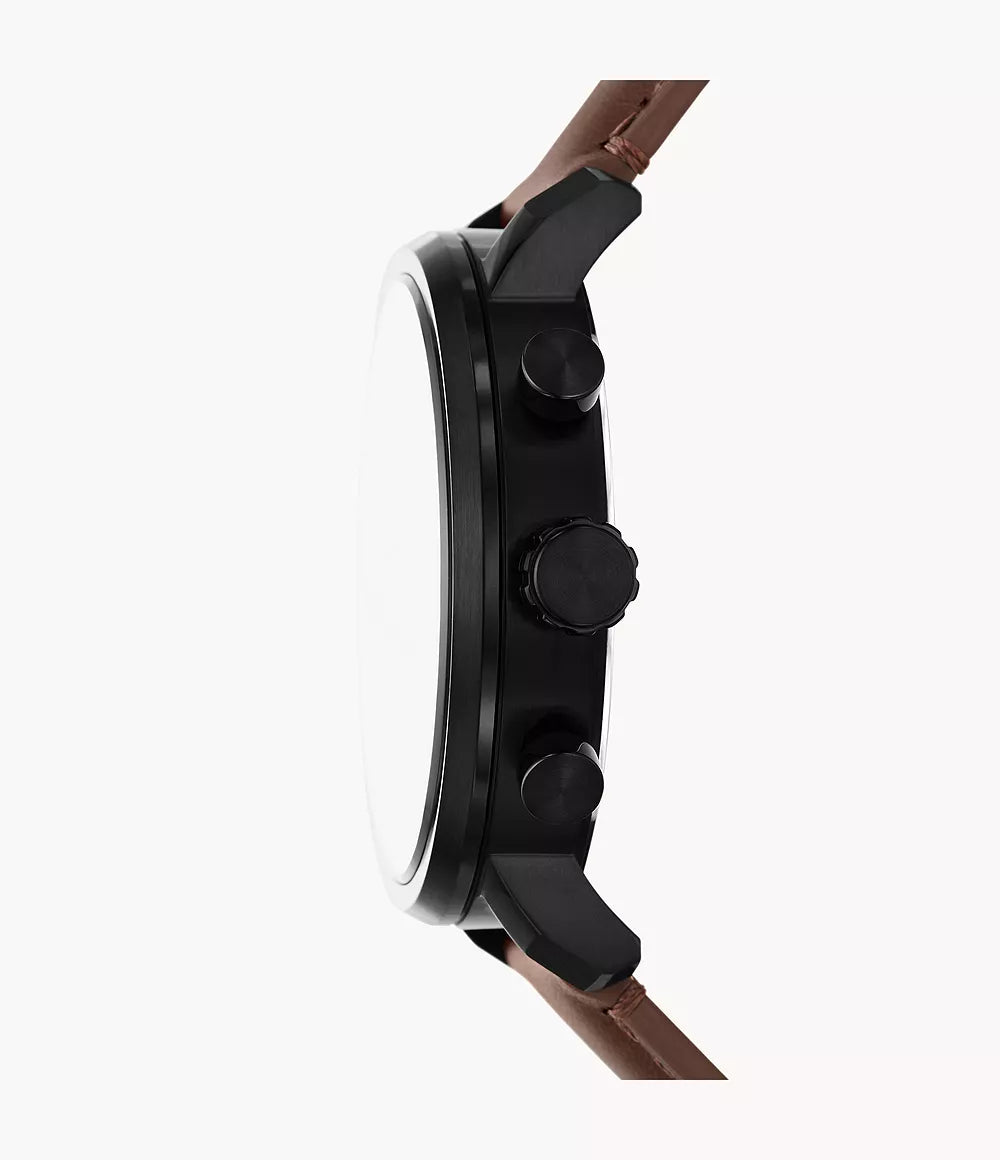 Reloj Fossil Rhett de caballero pulsera de piel