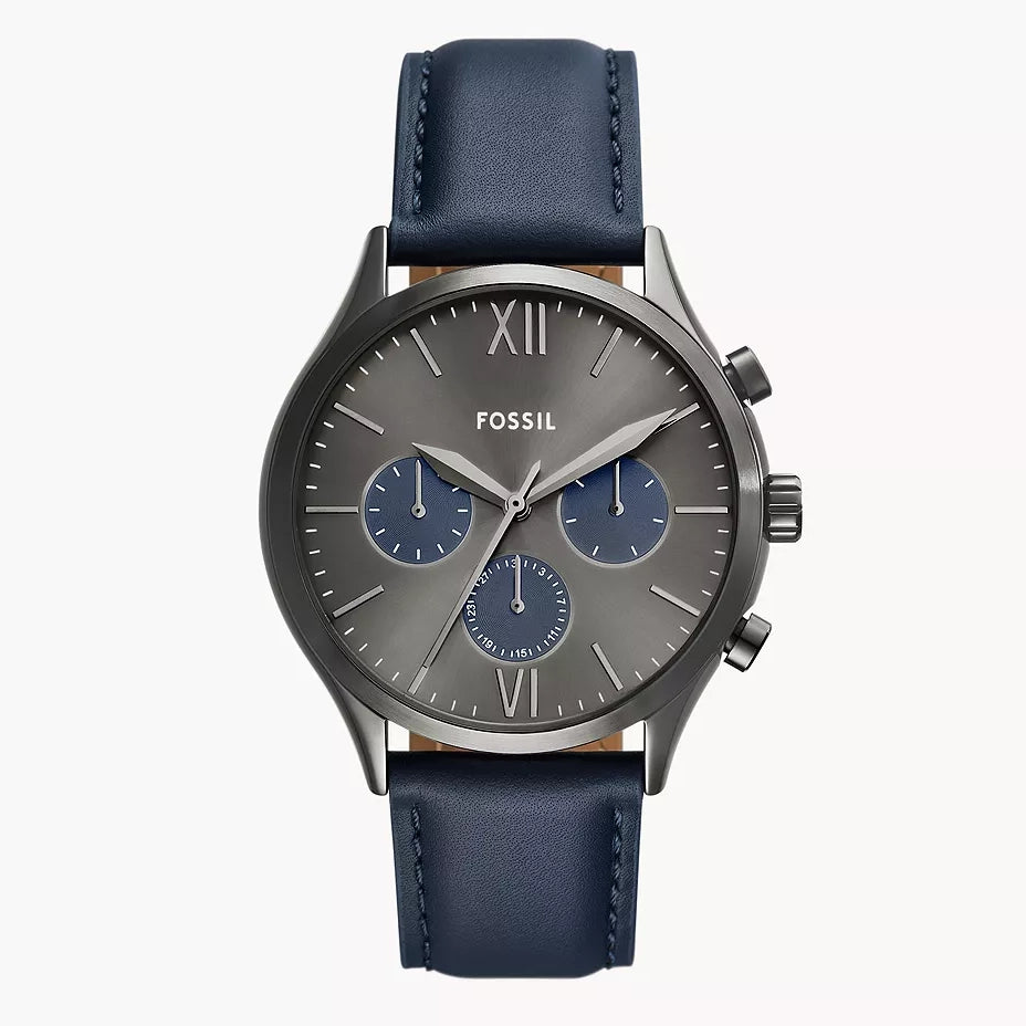 Fossil Fenmore Multifunction Reloj para Hombre Pulsera de Cuero Análogo