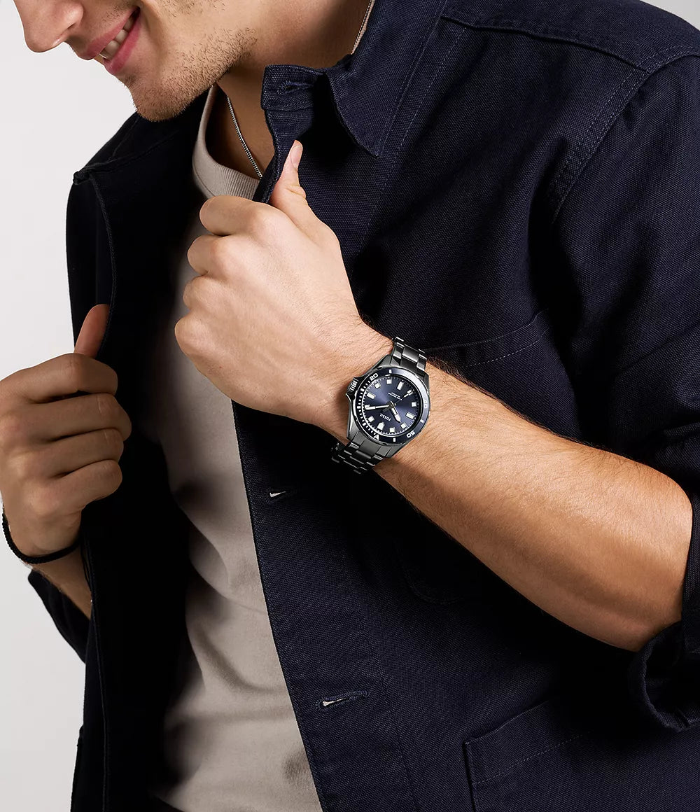 Reloj Fossil Dalton para hombre pulsera de metal