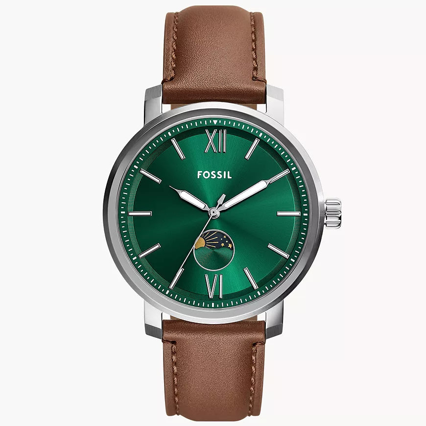 Reloj Fossil Rhett de caballero pulsera de piel