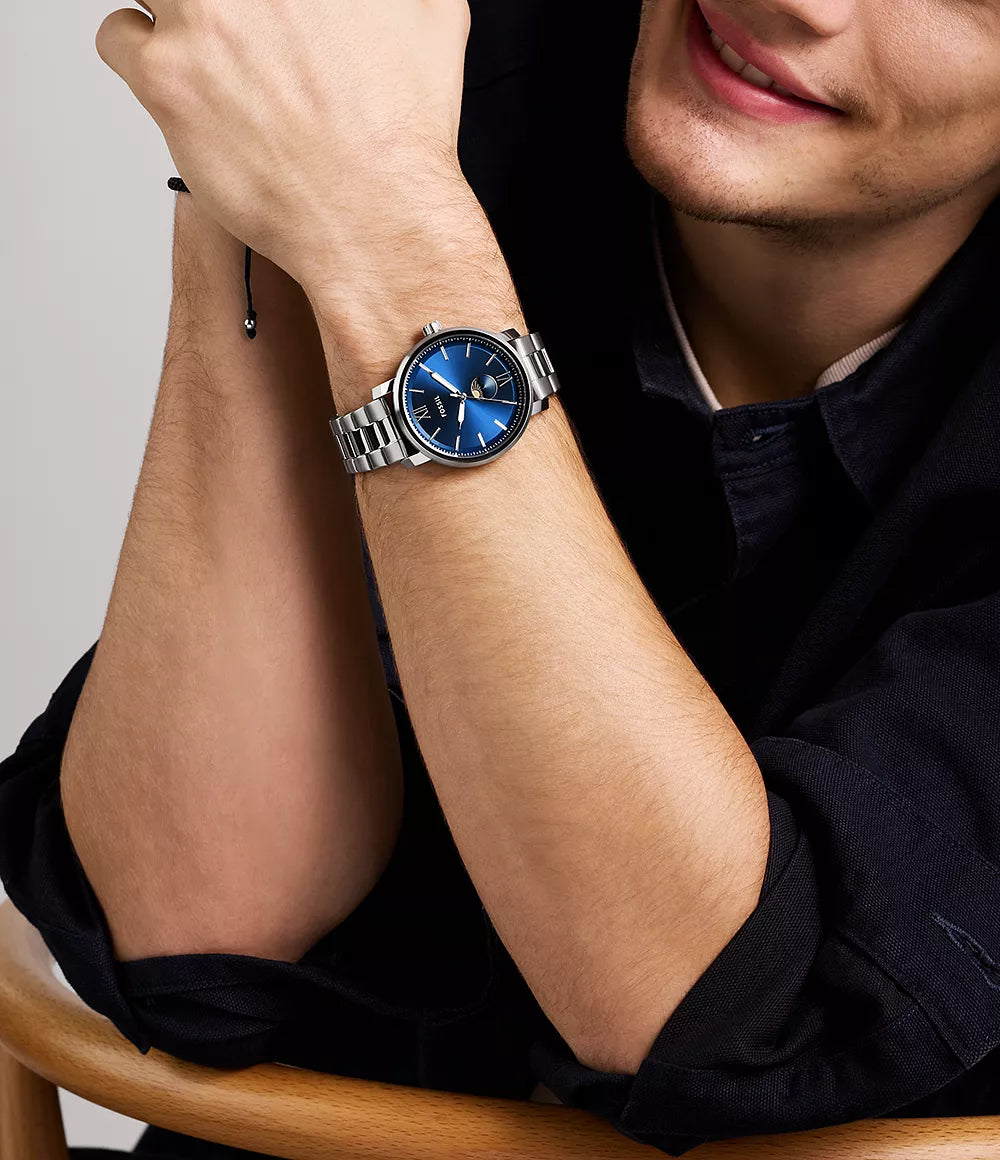 Reloj Fossil Metal Rhett de hombre pulsera de metal