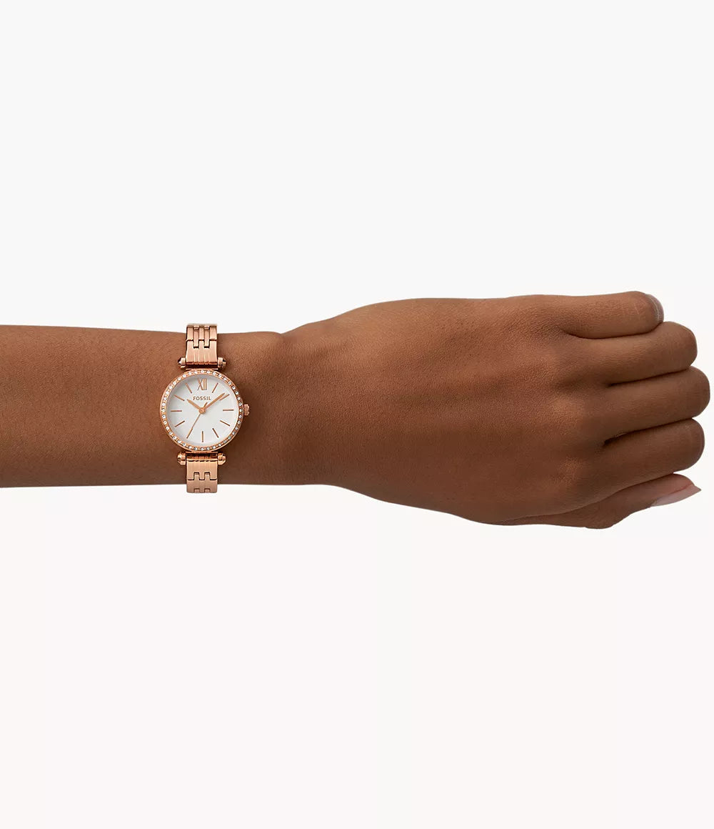 Reloj Fossil Tillie Mini de dama pulsera de acero inoxidable