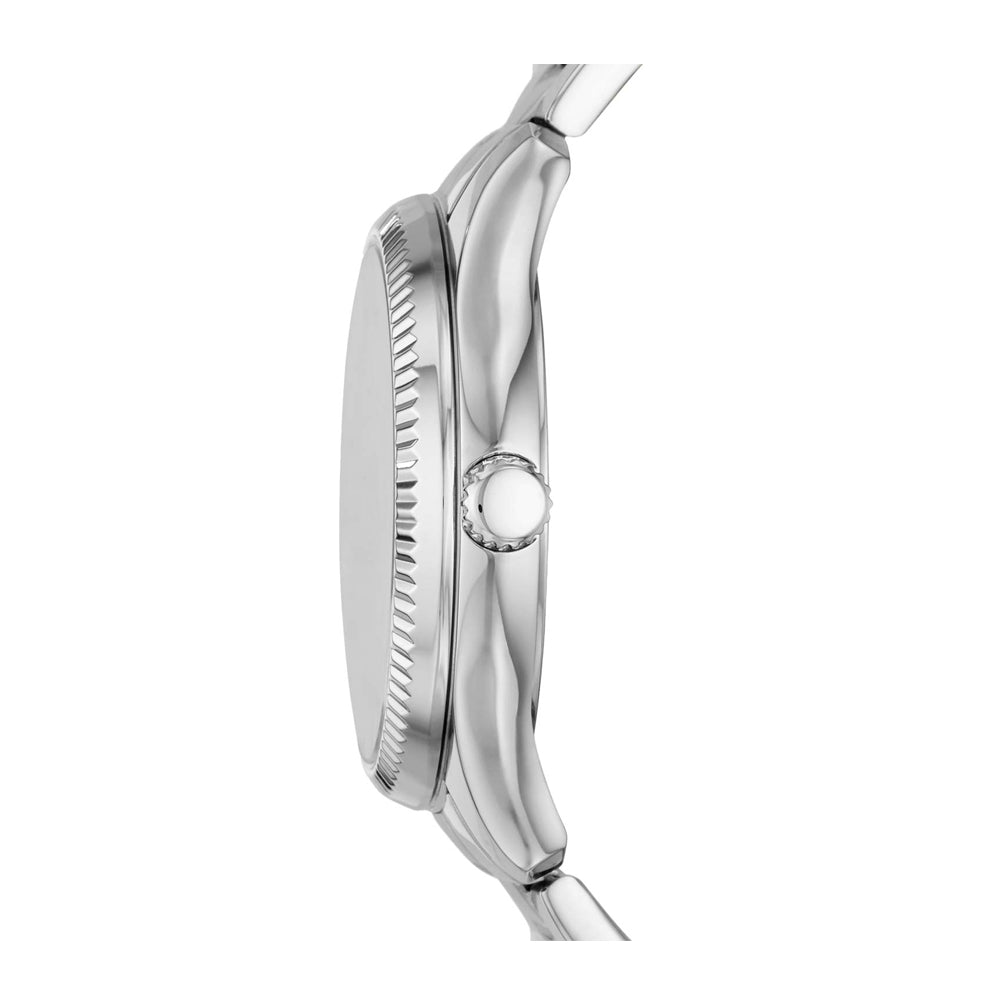 Fossil Rye Reloj Análogo para Mujer Pulsera de Metal