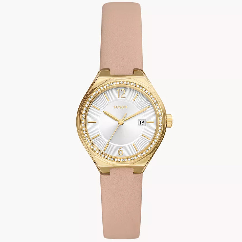 Reloj Fossil Eevie de dama banda de piel 30 mm