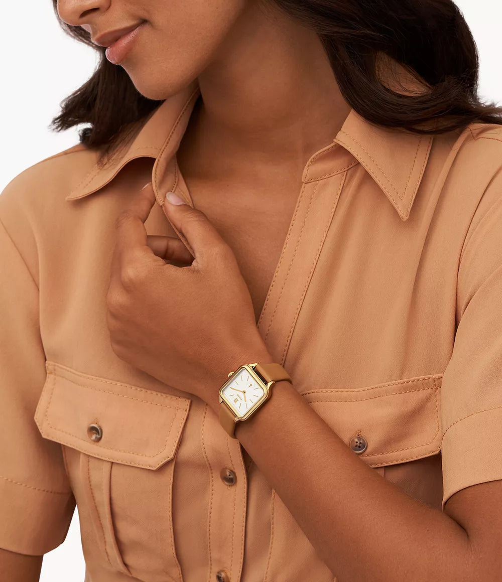 Reloj Fossil Colleen de mujer banda de cuero 28 mm