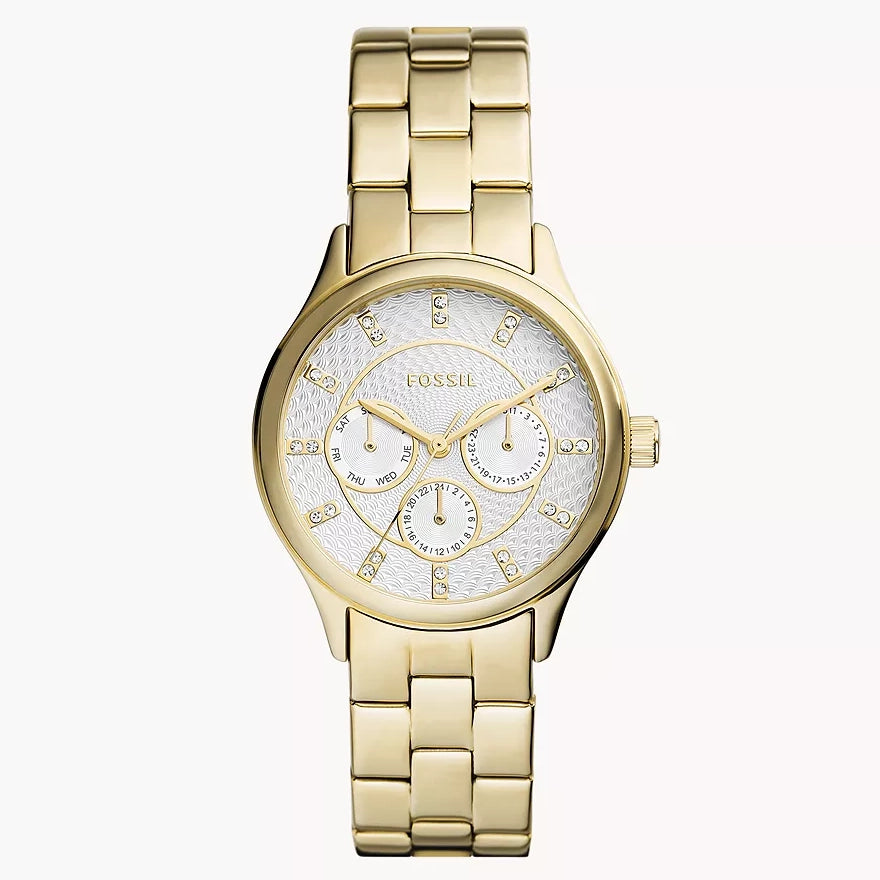 Fossil Modern Sophisticate Reloj Análogo para Mujer Pulsera de Metal