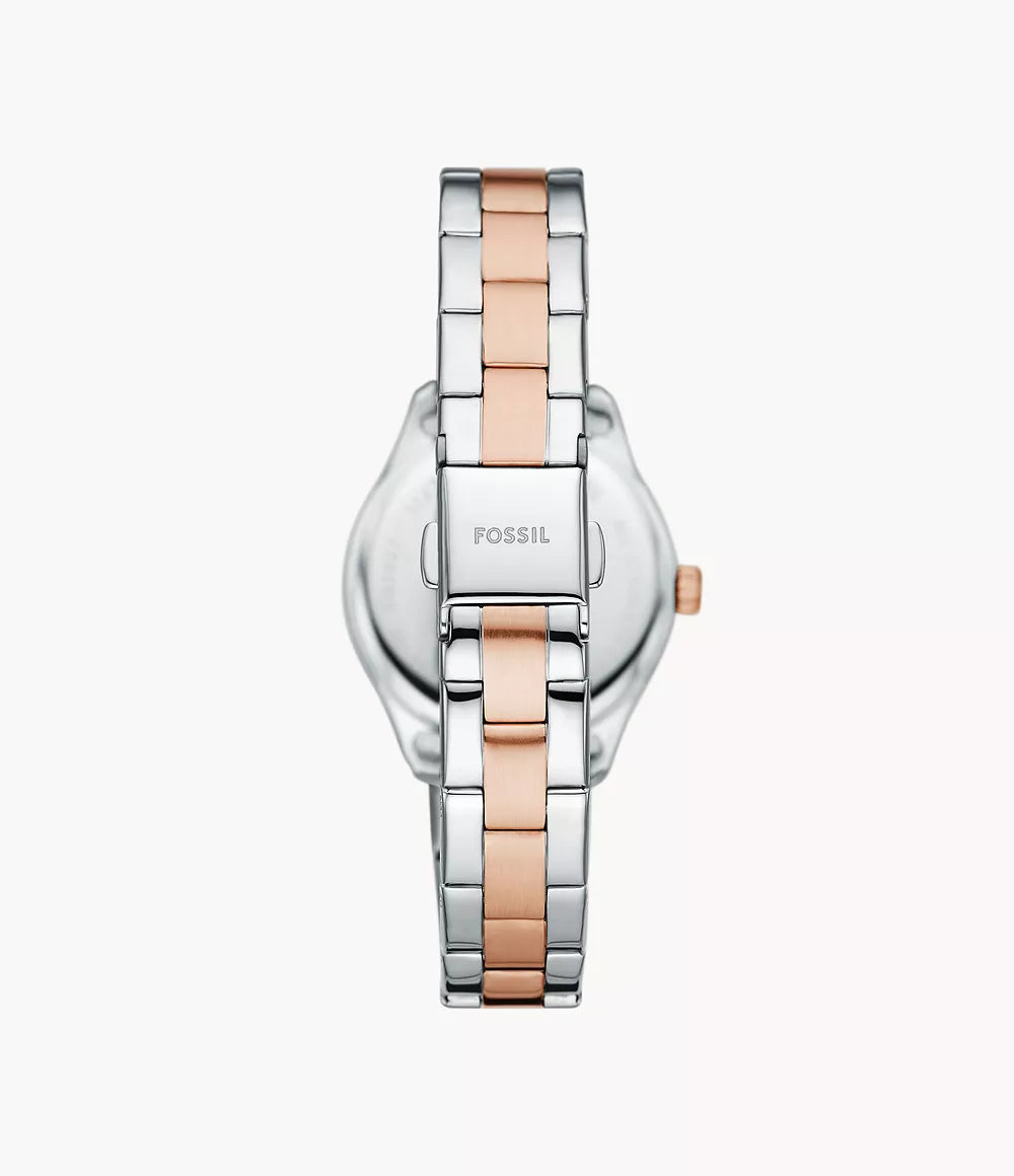 Reloj Fossil Rye de dama pulsera de metal