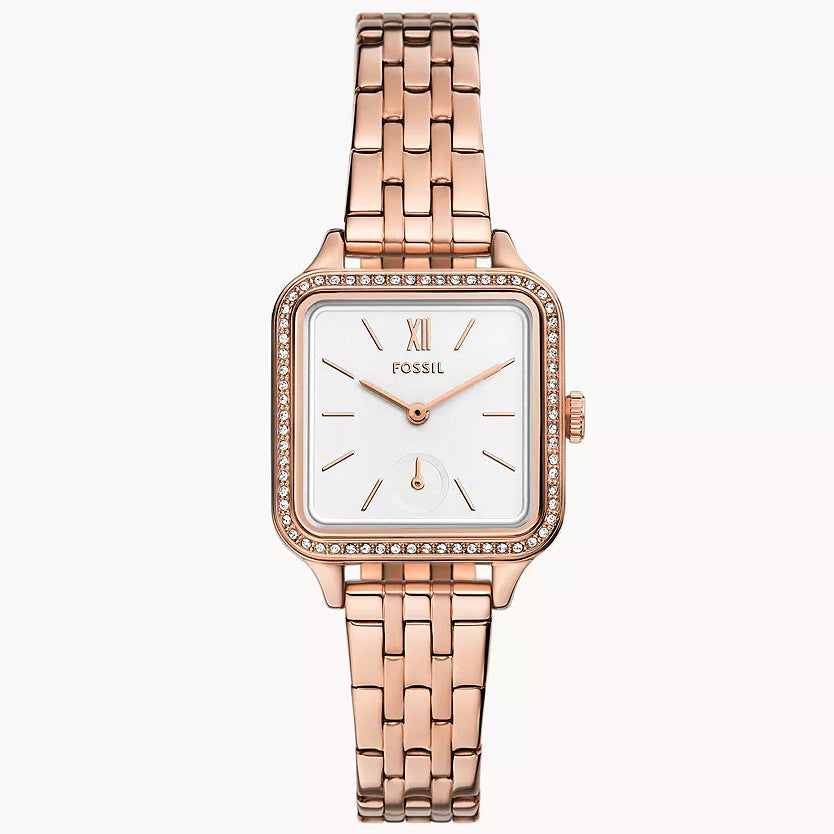 Fossil Colleen Reloj Análogo para Mujer Pulsera de Metal