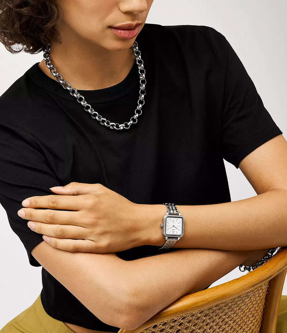 Reloj Fossil Colleen de dama correa de metal 28 mm