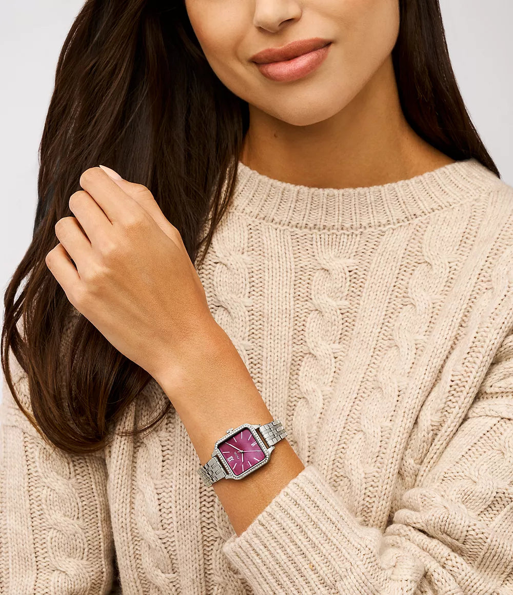 Fossil Colleen Reloj Análogo para Mujer Pulsera de Metal
