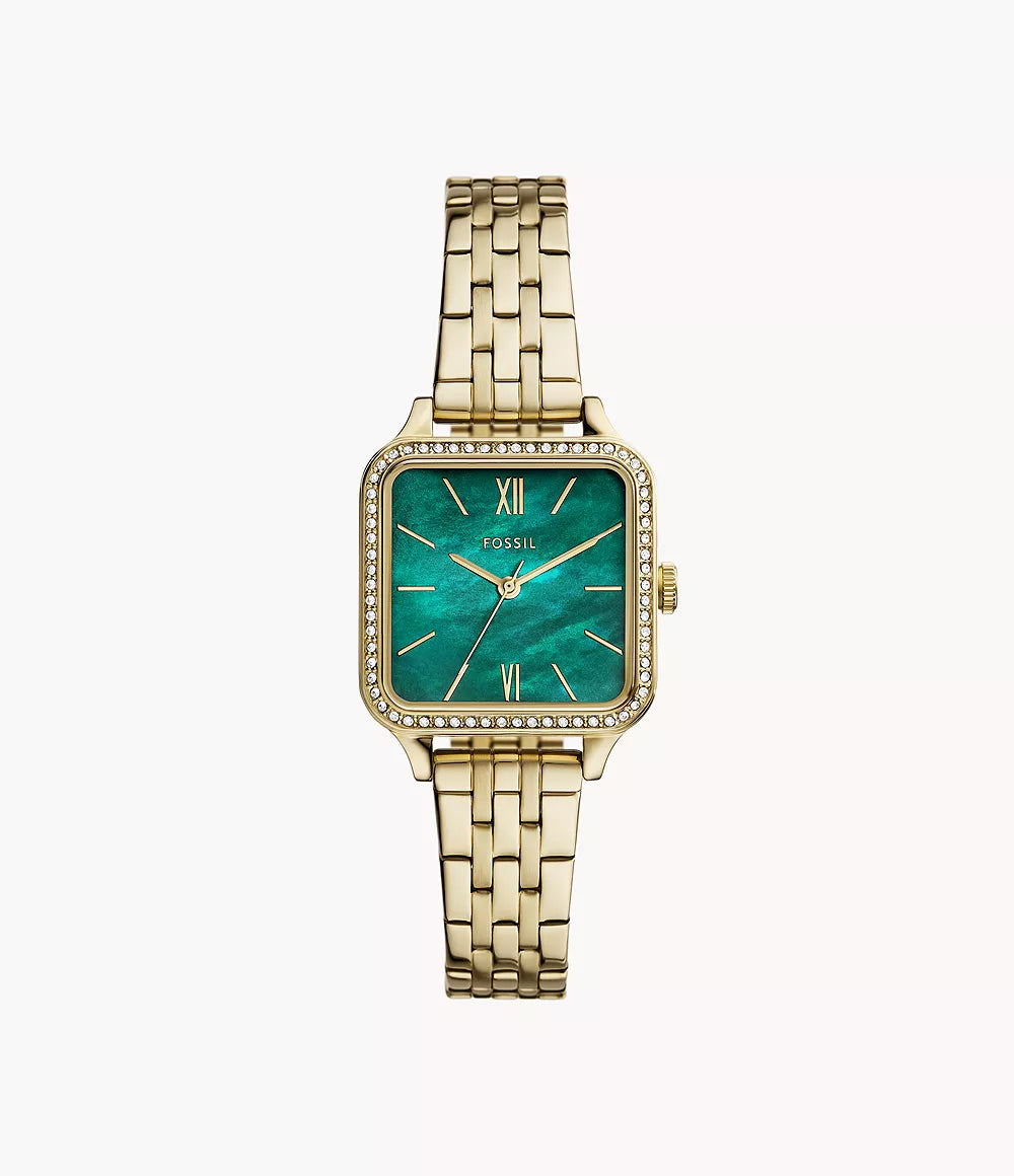 Fossil Colleen Reloj Análogo para Mujer Pulsera de Metal