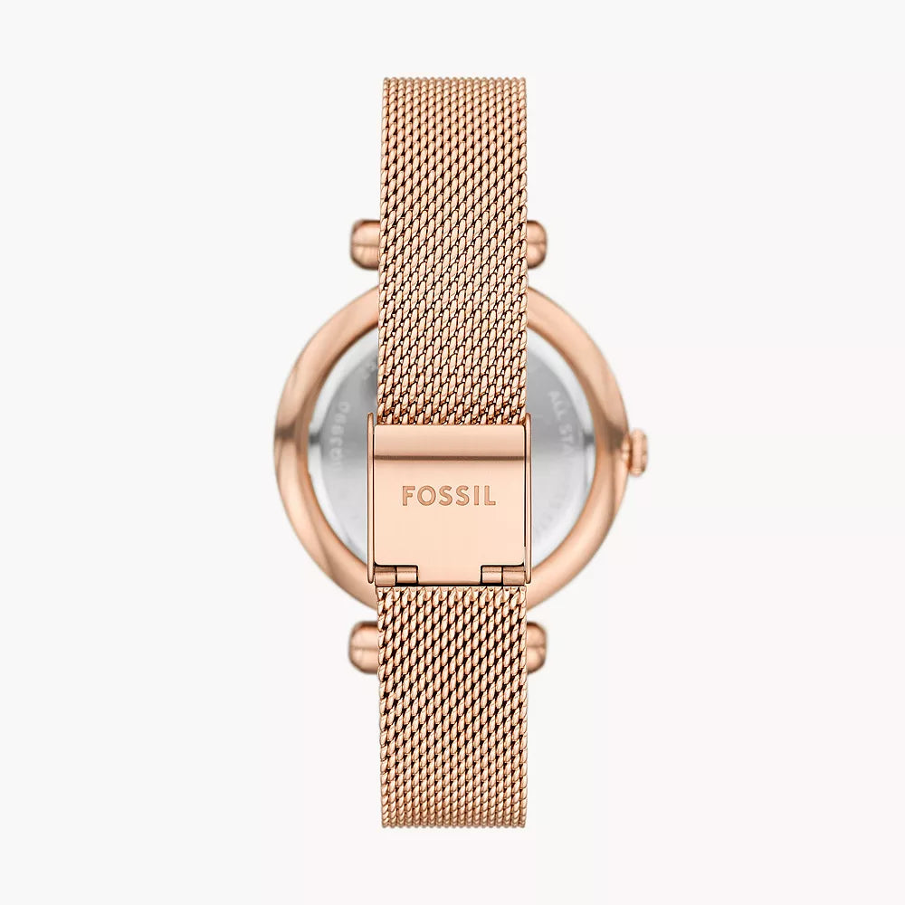 Reloj Fossil Tillie de dama pulsera mesh 36 mm