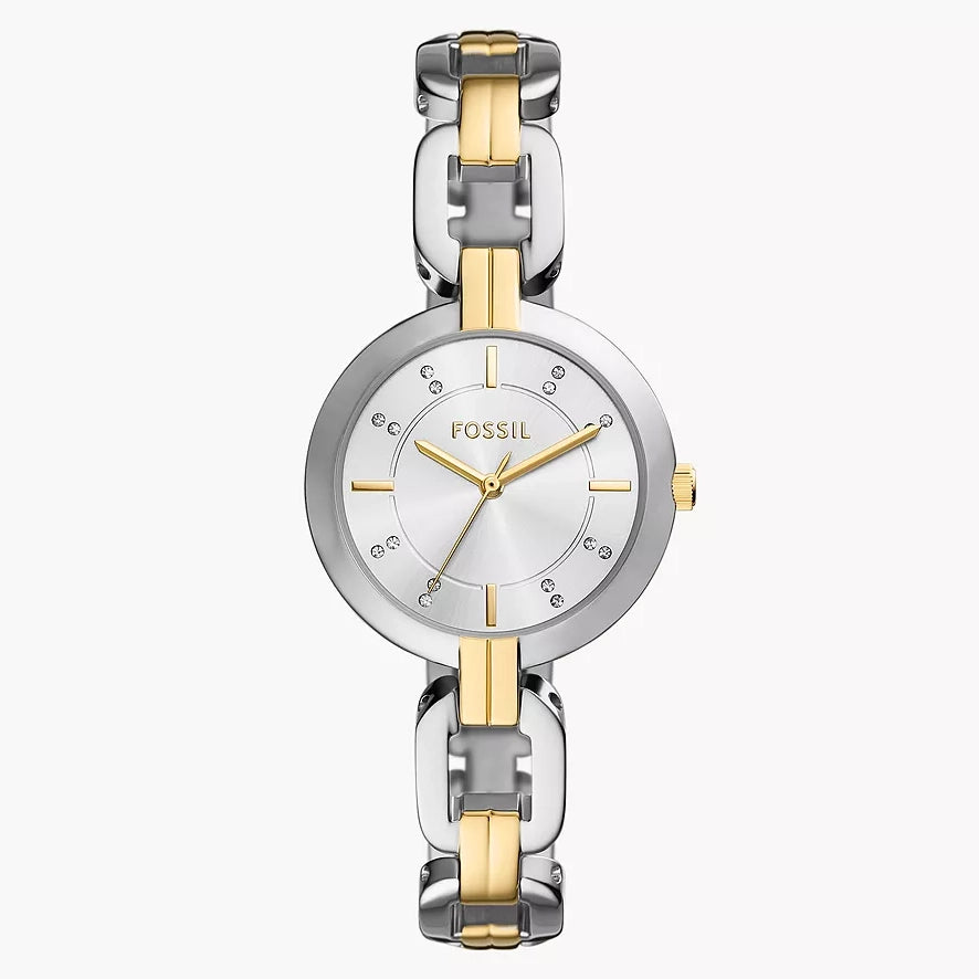 Reloj Fossil Kerrigan de dama pulsera de metal