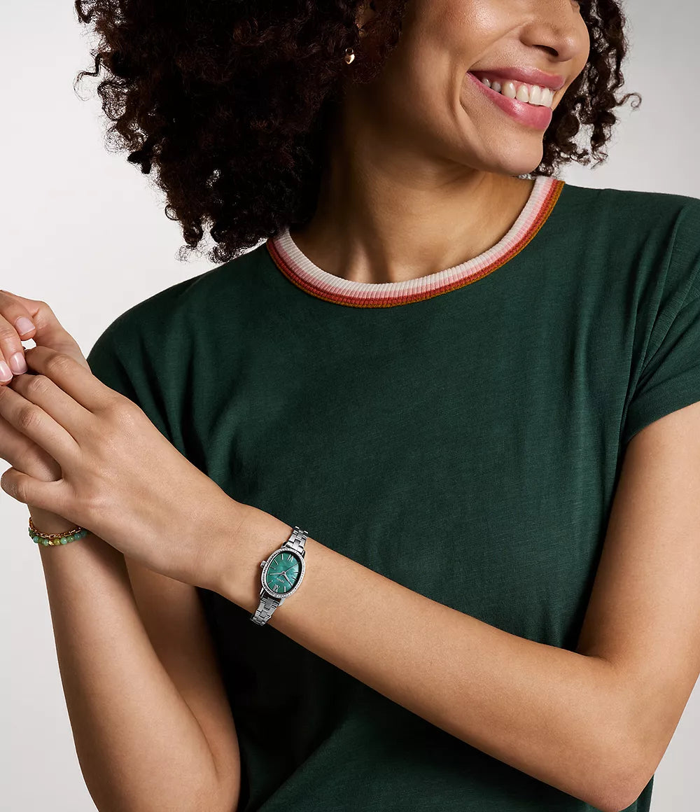 Reloj Fossil Penny de mujer correa de metal