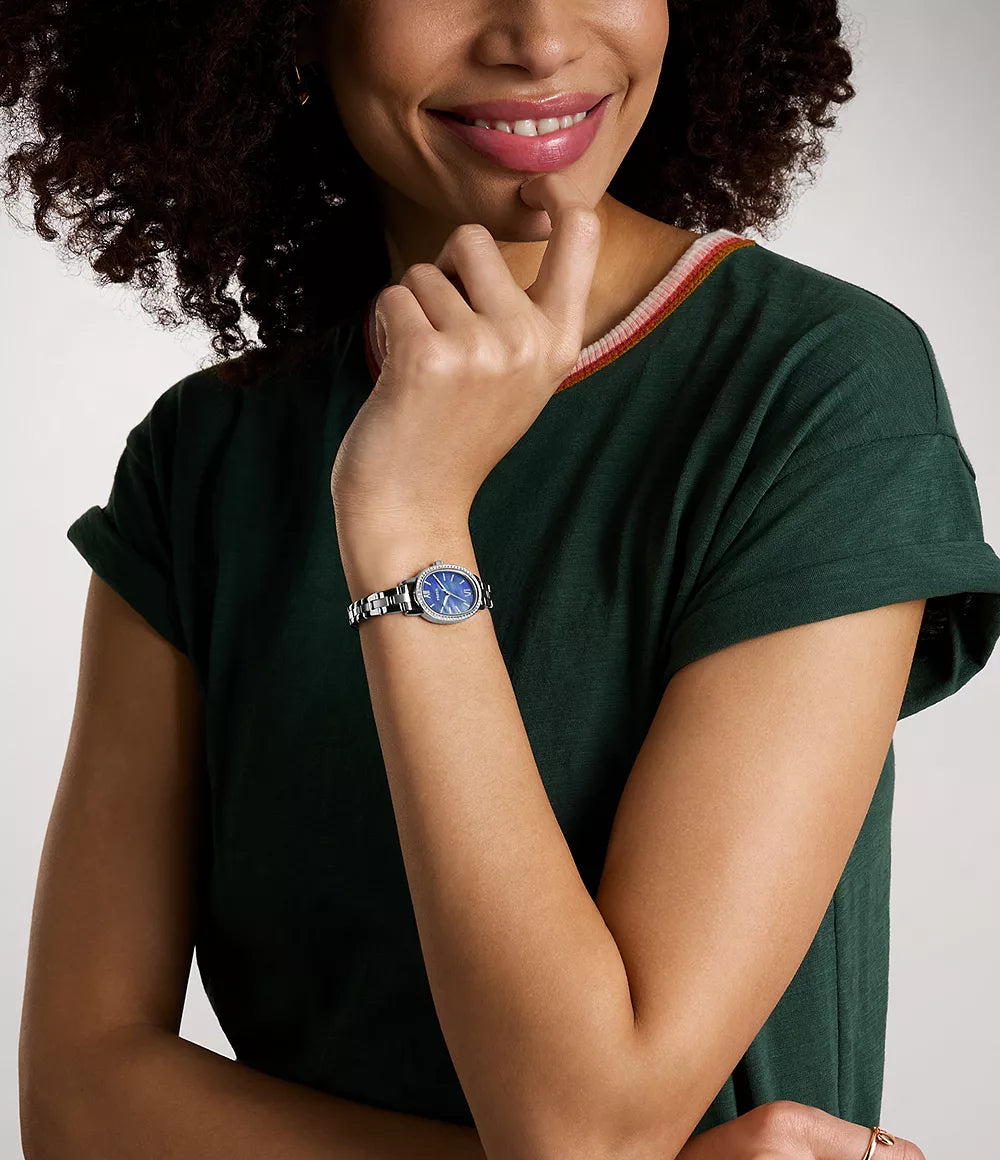 Reloj Fossil Penny de mujer correa de metal