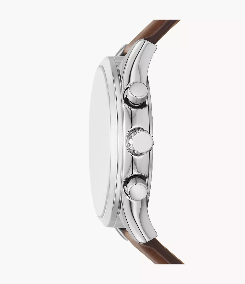 Fossil Fenmore Multifunction Reloj para Hombre Pulsera de Cuero Análogo