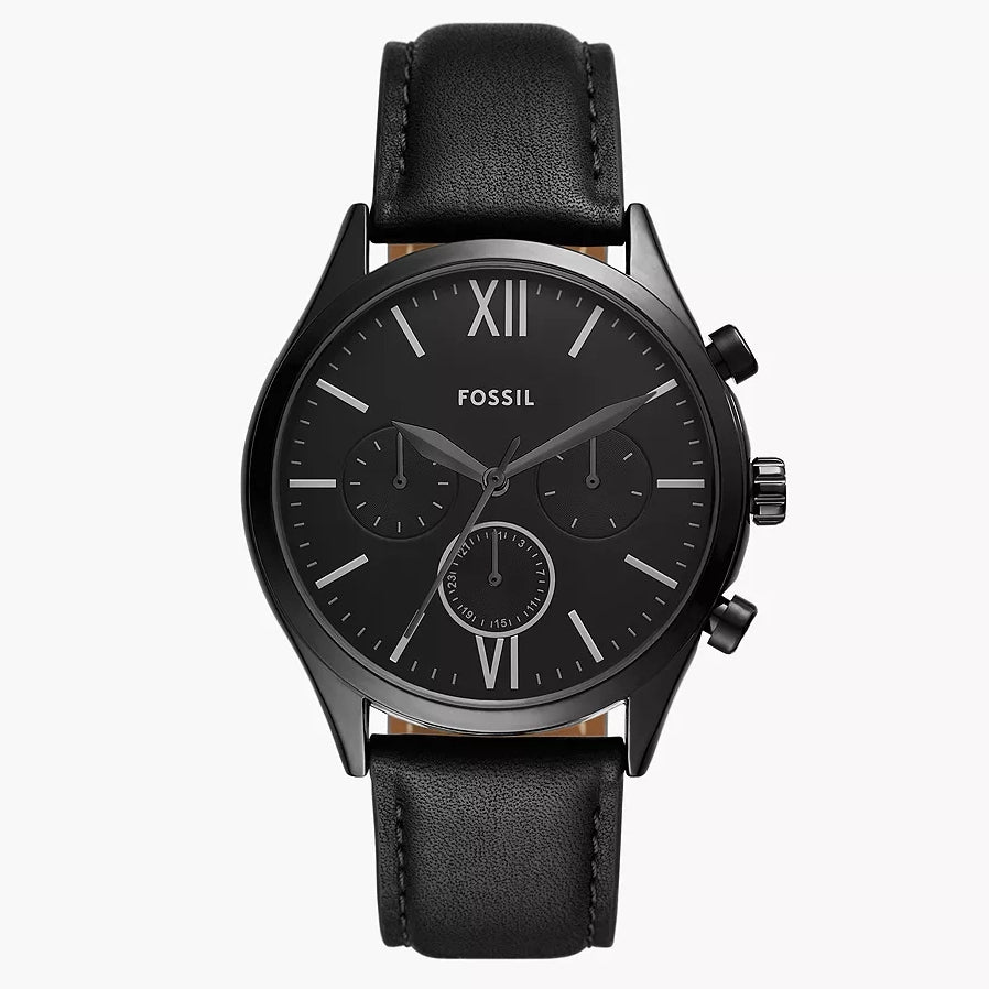 Fossil Fenmore Multifunction Reloj para Hombre Pulsera de Cuero Análogo