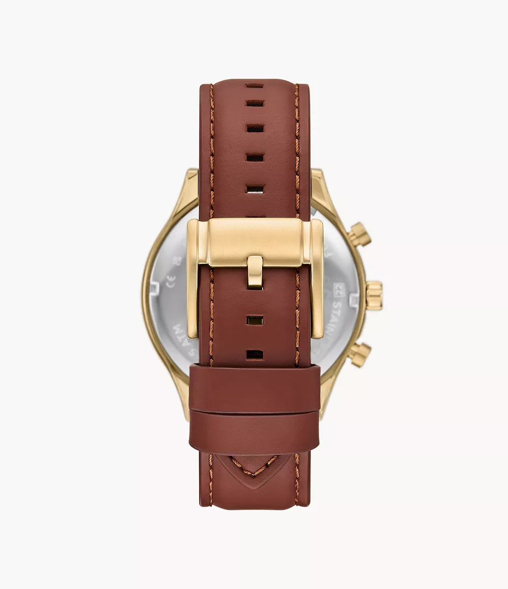 Fossil Fenmore Multifunction Reloj para Hombre Pulsera de Cuero Análogo