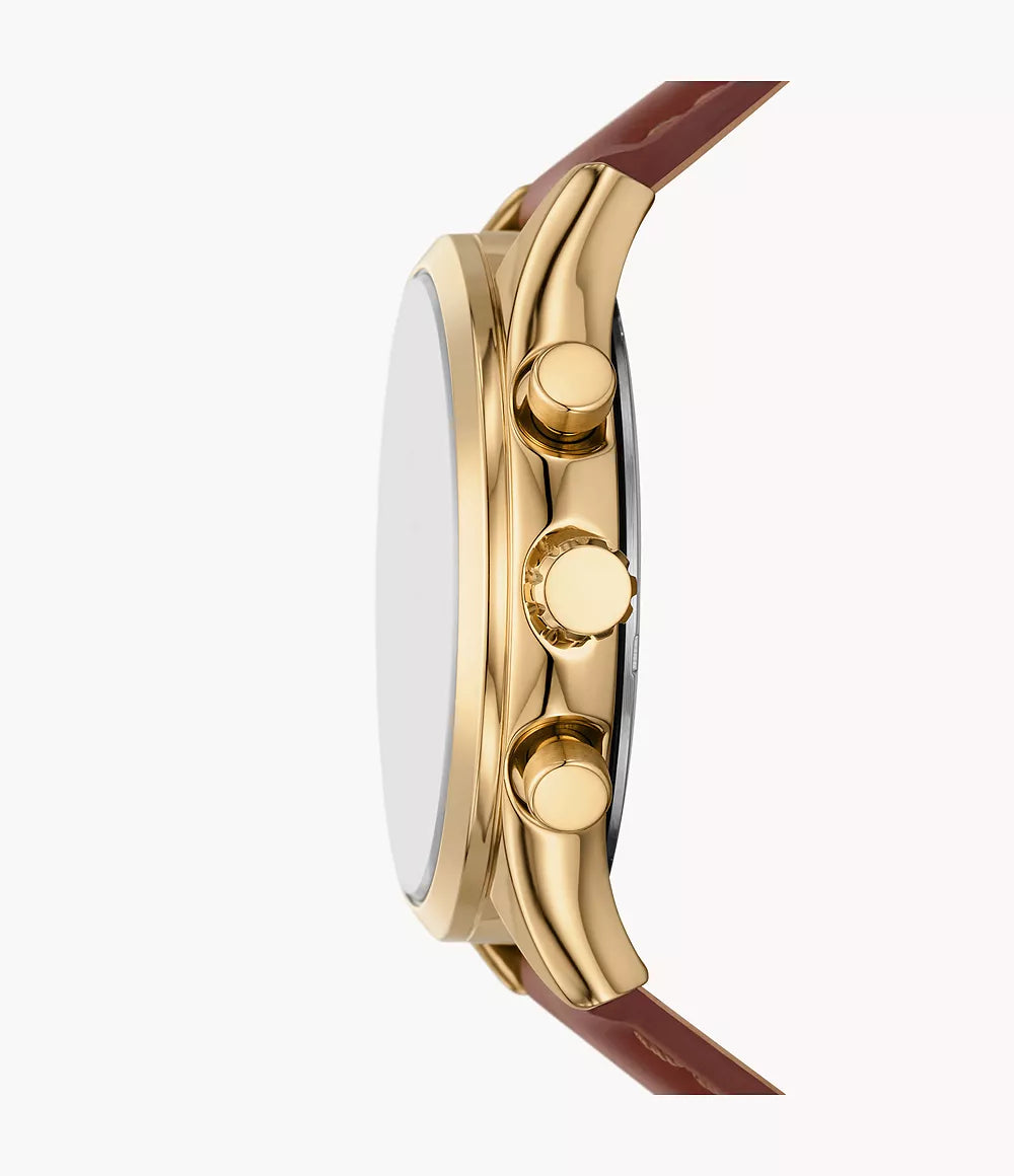 Fossil Fenmore Multifunction Reloj para Hombre Pulsera de Cuero Análogo